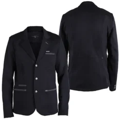QHP Boys Competition Jacket Perry Junior Black