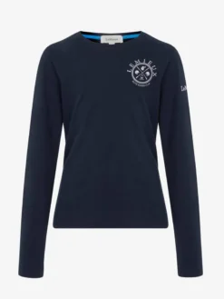 LeMieux Young Rider Lara Long Sleeve Tee Navy 9 LeMieux Young Rider Lara Long Sleeve Tee Navy -Fournitures Équestres Boutique 1 8