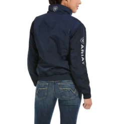 Ariat Womens Stable Team Jacket Navy -Fournitures Équestres Boutique 10001713 back