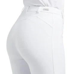 Ariat Womens Triton Grip Knee Patch Breeches White -Fournitures Équestres Boutique 10039361 01