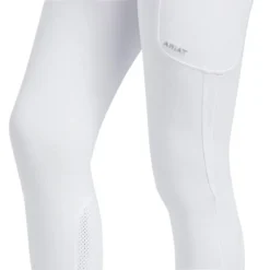 Ariat Womens Triton Grip Knee Patch Breeches White -Fournitures Équestres Boutique 10039361 04