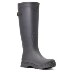 Ariat Womens Kelmarsh Rubber Boot Grey 9 Ariat Womens Kelmarsh Rubber Boot Grey -Fournitures Équestres Boutique 10040415 medial