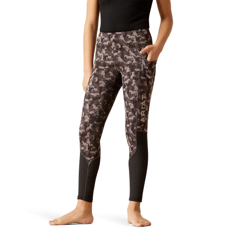 Ariat Youth Eos Full Seat Tight Periscope Camo Horse 6 Ariat Youth Eos Full Seat Tight Periscope Camo Horse – Image 6