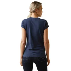 Ariat Womens Frolic T-shirt Navy Eclipse