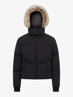 LeMieux Young Rider Gia Puffer Jacket Black -Fournitures Équestres Boutique 111