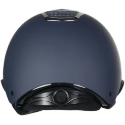 HKM Riding Helmet Glamour Shield In Navy/Silver