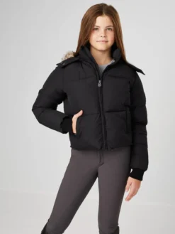 LeMieux Young Rider Gia Puffer Jacket Black