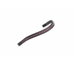Velociti GARA Large Diamante Browband In BLK/PNK