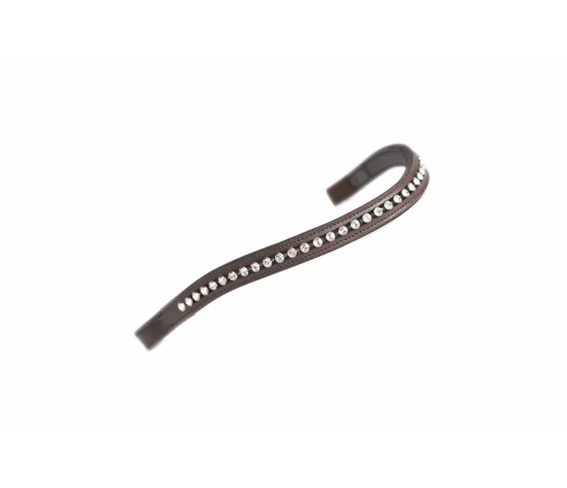Velociti GARA Large Diamante Browband In HAV/CLR 1 Velociti GARA Large Diamante Browband In HAV/CLR