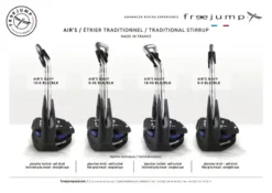 Freejump Air's Stirrups Black/Silver