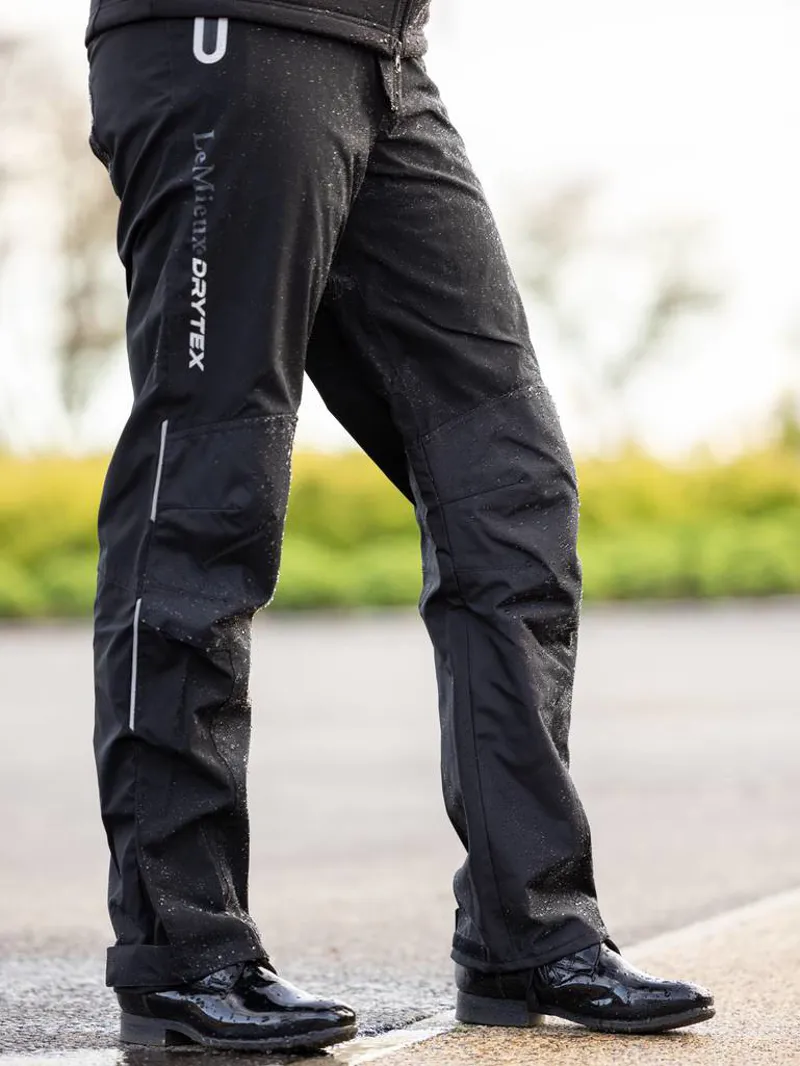 LeMieux Drytex Stormwear Waterproof Trousers Black 1 LeMieux Drytex Stormwear Waterproof Trousers Black