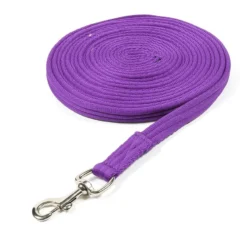 Cushion Web Lunge Line In PURPLE
