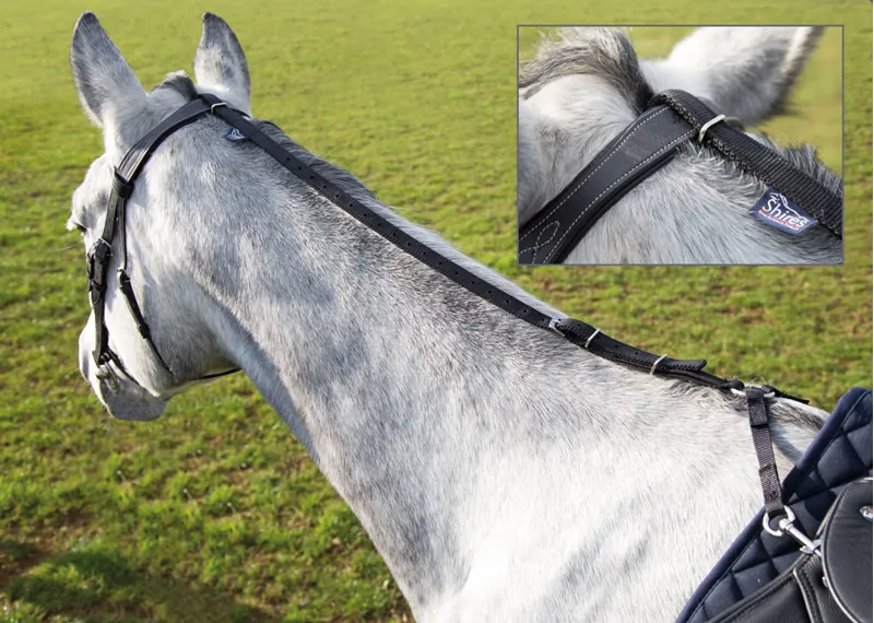 Shires One Size Daisy Rein In Black 1 Shires One Size Daisy Rein In Black