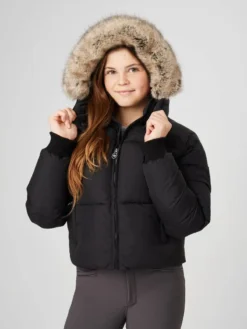 LeMieux Young Rider Gia Puffer Jacket Black -Fournitures Équestres Boutique 444