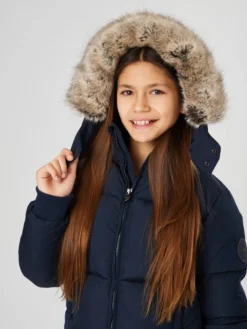 LeMieux Young Rider Gia Puffer Jacket Navy -Fournitures Équestres Boutique 55