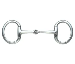 Shires Flat Ring Jointed Eggbutt In S/STEEL