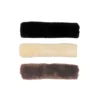 Kentucky Horsewear Kentucky Sheepskin Noseband Cover Black