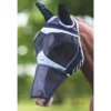 Flyguard Fine Mesh Fly Mask With Ears And Nose In BLACK