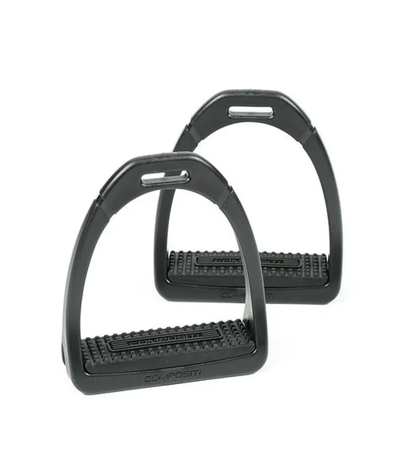 Compositi Premium Profile Stirrups In Black 1 Compositi Premium Profile Stirrups In Black