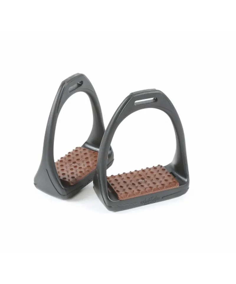 Compositi Reflex Stirrups In Brown 1 Compositi Reflex Stirrups In Brown