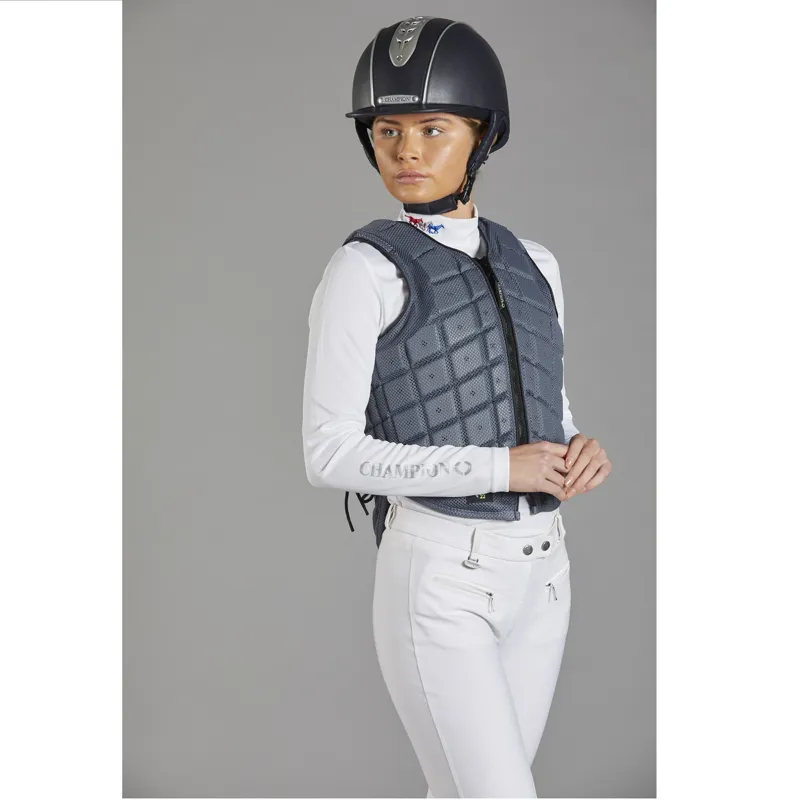 Champion Titanium Ti22 Gunmetal Grey Body Protector 3 Champion Titanium Ti22 Gunmetal Grey Body Protector – Image 3