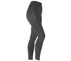 Aubrion Porter Winter Riding Tights In JETBLK