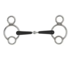 Shires Equikind+ Jointed Universal Bit In S/STEEL