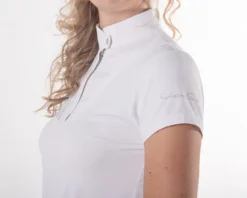 QHP Competition Shirt Riva White