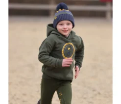 Tikaboo Hoodie - Child In KHAKI -Fournitures Équestres Boutique 8606 8602 8617 21 1