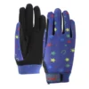Tikaboo Kids' Riding Gloves In Navy Splodge