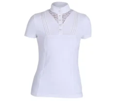 Aubrion Albury Show Shirt In WHITE