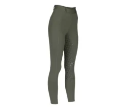 Aubrion Albany Riding Tights - YR In DEEPGRN -Fournitures Équestres Boutique 9193 green 1 4 1