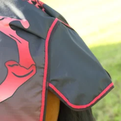 Tempest Original 100 Combo Turnout Rug In REDSKEL -Fournitures Équestres Boutique 9338 REDSKELETON 5