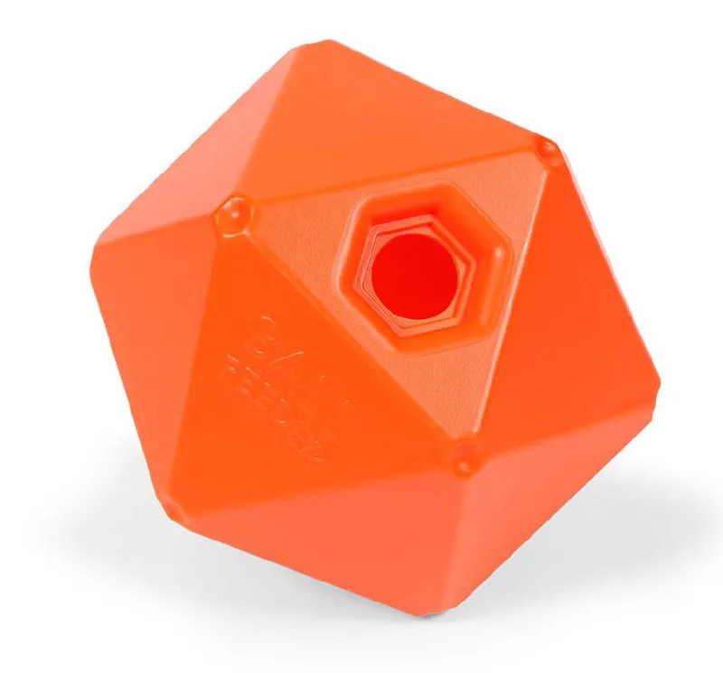 Shires 9 Inch Ball Feeder In Orange 1 Shires 9 Inch Ball Feeder In Orange