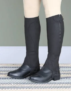 Moretta Amara Childs Half Chaps In Black