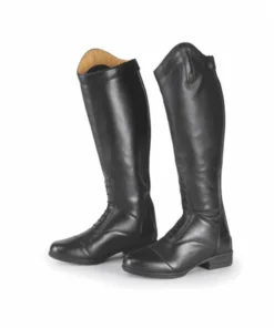 Moretta Luisa Riding Boots - Child In Black -Fournitures Équestres Boutique 9725 1