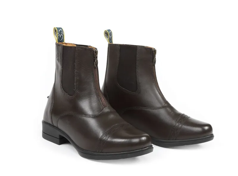 Moretta Rosetta Paddock Boots In Brown 1 Moretta Rosetta Paddock Boots In Brown