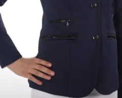 QHP Competition Jacket Juliet Junior Blue