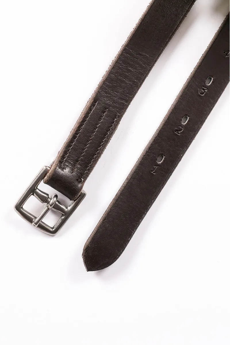 Breeze Up Buffalo Stirrup Leathers Brown 2 Breeze Up Buffalo Stirrup Leathers Brown – Image 2