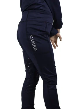 Cameo Equine Junior Performance Tights Navy