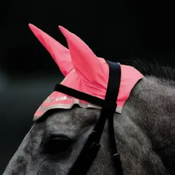 Equi-Flector Fly Veil In Pink