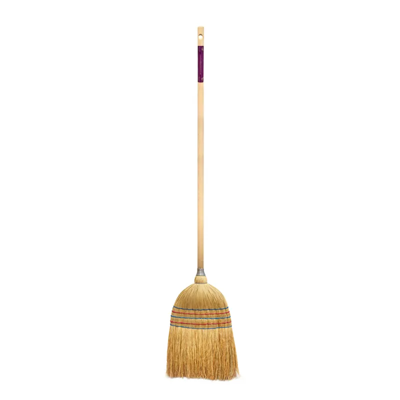 KM Elite Corn Broom In Brown 1 KM Elite Corn Broom In Brown