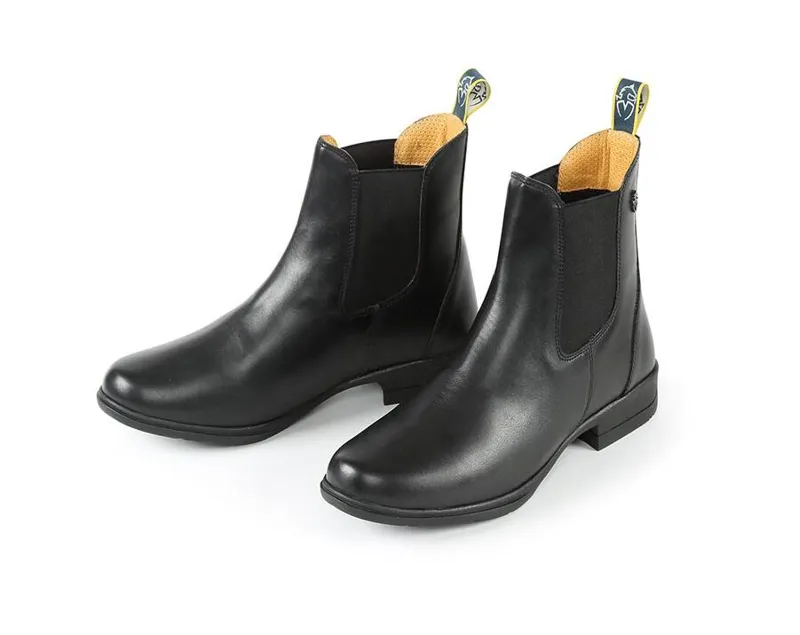 Moretta Alma Jodhpur Boots In Black 1 Moretta Alma Jodhpur Boots In Black