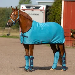 Amigo Jersey Cooler Rug Delphinium Blue