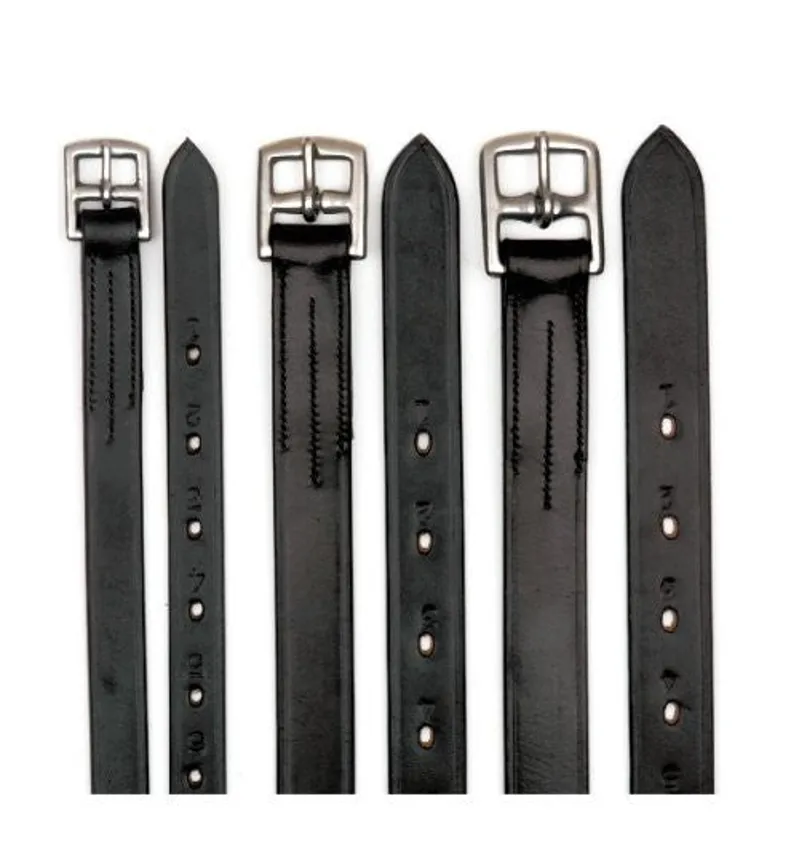 Mackey Classic Stirrup Leathers Black 1 Mackey Classic Stirrup Leathers Black