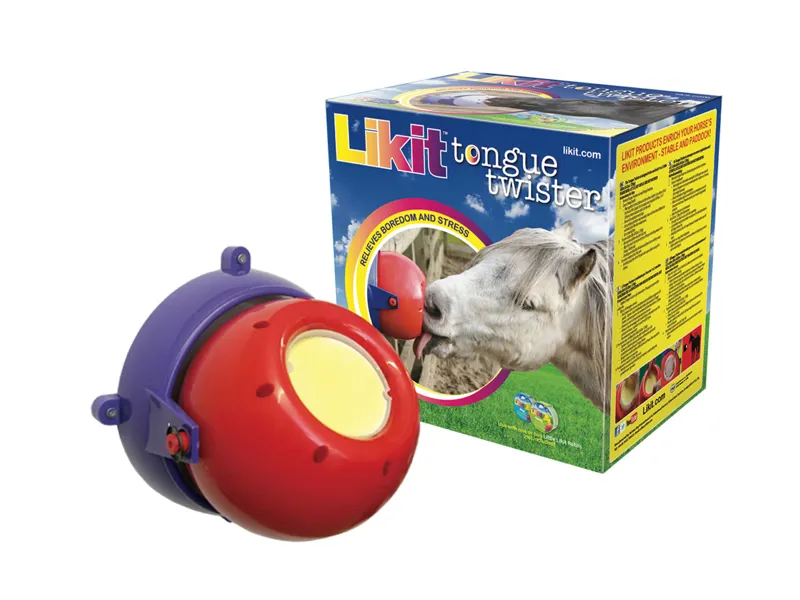 Likit Tongue Twister Lick Holder In Red 1 Likit Tongue Twister Lick Holder In Red