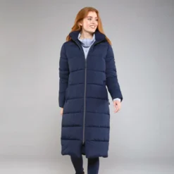 Toggi Maple Long Padded Coat Navy -Fournitures Équestres Boutique Maple Front 510x510 1
