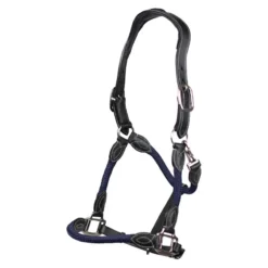Apollo Air Anatomic Leather Headcollar Navy