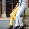 Shires SaddleHugger Jodhpurs - Maids In CANARY