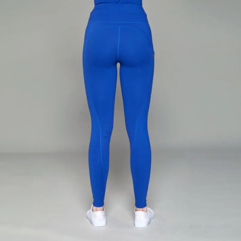 Toggi Winter Sculptor Star Riding Tights Blue 1 Toggi Winter Sculptor Star Riding Tights Blue